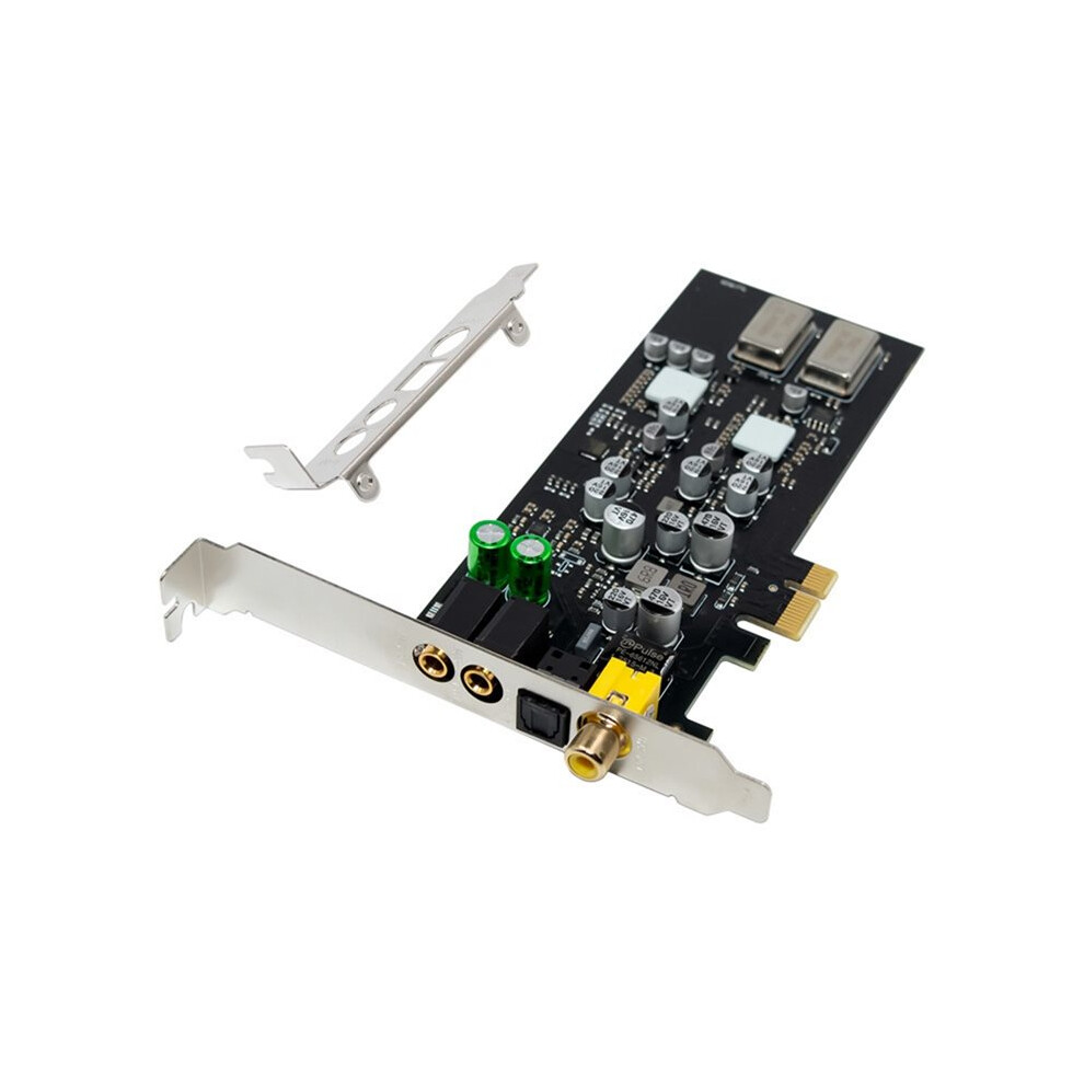 Cm108ah Internal Sound Card Pcie X1 Fiber Optic Coaxial Digital Audio Hifi Sound Card Driver-Free 4713594912357