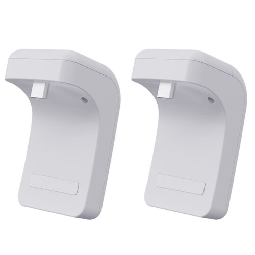 2Pcs 1800MAh Battery Pack  and Charge Kit for PS5 Controllers with USB Type C Charging Cable and LED Indicator