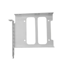 The Desktop Computer Case Universal Hard Disk Slot PCI Card Expansion Rack is Suitable for 3.5-Inch Hard Disks White