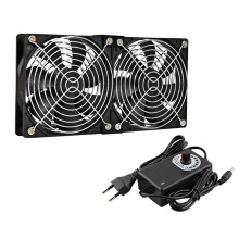 110V-220V Lüftersteuerung für BTC-Maschinengehäuse, Workstation-Schrank, Serverlüfter für GPU/VGA, EU-Stecker