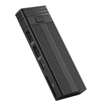 10Gbps Aluminum 5 in 1 USB C Hub M.2 NVMe NGFF SSD Enclosure NVMe Case Box TF Card Reader Type C HUB Dock
