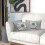 Μαξιλαροθήκες Sage Green White Daisy Σετ 2 τεμαχίων 12x20 ιντσών 6
