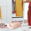 Closet Organizer,Six Compartment Storage Bag,Divider Design Sturdy,Home Clothes Down Comforter Drawer Sorting 5