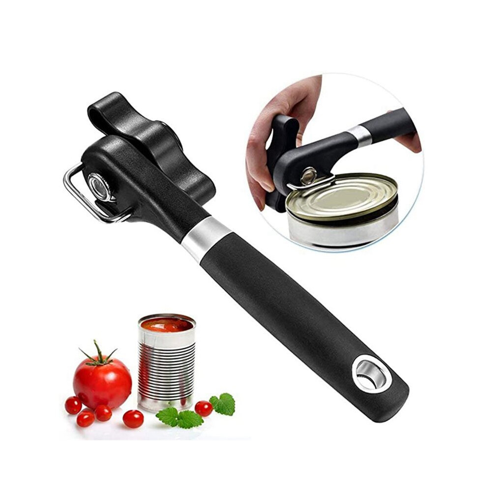 Safe Cut Can Opener, Smooth Can Opener Handheld, Food Grade Stainless Steel Cutting Can Opener For Kitchen 4713694652221