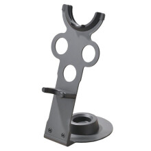 Hair Dryer Holder for Supersonic Hairdryer with Cable Organizer, Heavy Alloy Steel Stand, Piano Painting Surface