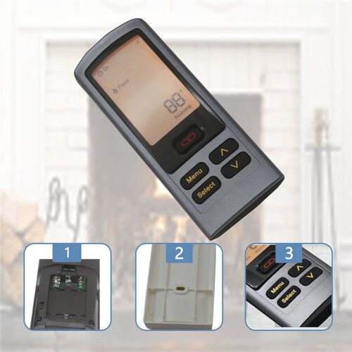 Fireplace Remote Control Transmitter Replacement for Heat N Glo Stoves and Fireplaces Remote Control Replace 2166-330 1