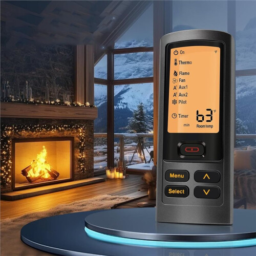 Fireplace Remote Control Transmitter Replacement for Heat N Glo Stoves and Fireplaces Remote Control Replace 2166-330 2