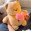 Talking Teddy Bear Heart-Shaped Recordable 13.78 Inch 2