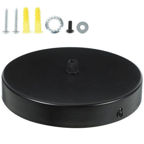 Plafoniera nera per lampadario a soffitto 2