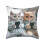 Set de perne cu imprimeu animal, material moale, 45x45 cm 2