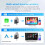 CarPlay for Android Auto Adapter Wireless USB A Type C 2  USB Dongle Car  Box for  for  for  A 8