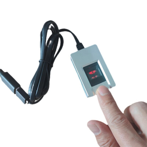 Optical Fingerprint Scanner, Fingerprint Authentication, Identity Recognition USB Fingerprint Reader Biometric Scanner A 2