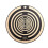 5PCS Polarization  Disk MWO Optical Disk Multi-Wave Oscillator Ornaments Lakhovsky  Disc Pendant Red 7