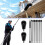 Gutter Cleaning Tools From Ground - Long Adjustable Gutter Cleaner & Brush, Rain Gutter Cleaning Tool for Easy Clean 7