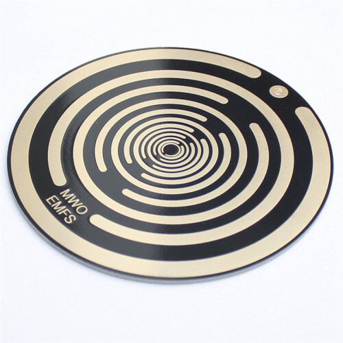 5PCS Polarization  Disk MWO Optical Disk Multi-Wave Oscillator Ornaments Lakhovsky  Disc Pendant Black