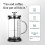 Home Coffee Brewing Filter Tea Maker Set Cold Brew Coffee Filter Cup Coffee Pour-over Pot 6