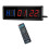 Programmierbarer LED-Timer mit Fernbedienung, Intervalltimer, Garagentimer, Sportuhr, Fitnessstudio-Timer 4