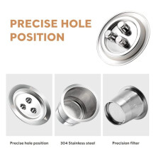 Filtros Reutilizáveis para Cápsulas para , Compatíveis com As Máquinas para CFP201 e CFP301 Dual Brew Pro, com 3 Furos.