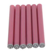 Set da 6 penne timbranti per nail art, punta fine, portatile