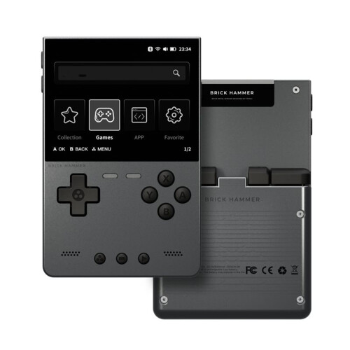 For TRIMUI BRICK Hammer Video Game Console 3.2 Inch 1024x768 IPS Screen Open Source Retro Handheld GamePad 2