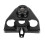 Copri Riser Manubrio Nero per  Road King FLHR Custom 2003-2013 1