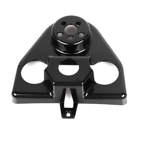 Copri Riser Manubrio Nero per  Road King FLHR Custom 2003-2013
