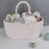 Baby Diaper Caddy Organizer Cotton Rope 1 Pack 4