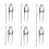 OUNONA Seafood Tools Mallets Lobster Cracking Tools Crab Shell Opener Silver 4