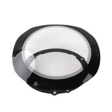 Motorcycle Auxiliary Light Protection Headlight Cover for Softail Low Rider ST El Diablo FXRST FXLRST Transparent