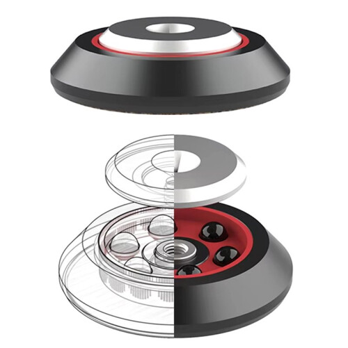 HIFI Audio Amplifier Preamp DAC CD Player Ceramic Shock Absorption Bead Foot Pad Spike Isolation Stand X-PAD PRO 1