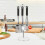 OUNONA universal skeholder med 6 kroge 6