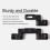 Stabilizer V Bar Quick Release Balance Stabilizer Rod V-Bar Adjustable Single/Double Side Accessory Double Side 3