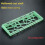 GH60 Mad60 Hole Hollow Keyboard Case Matte PC Material for Gh60/Wooting60/DZ60 Mechanical Keyboard Shell A 3