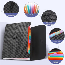 File Organizer, 13-Pocket Expanding Folder Accordian Folder Great for Home, Office, Travel & Classroom