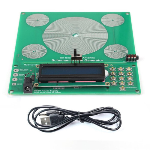 Adjustable Schumann Wave Generator 0.01Hz-100000Hz, Multi-Waveform Signal Generator (Without Case) 2