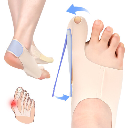 Bunion Corrector & Toe Separator for Athletes/Dancers – Medium, Compatible with Shoes 1