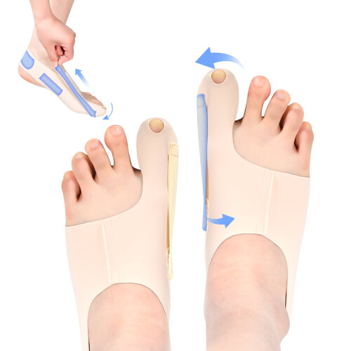Bunion Corrector & Toe Separator for Athletes/Dancers – Medium, Compatible with Shoes 2
