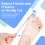Bunion Corrector & Toe Separator for Athletes/Dancers – Medium, Compatible with Shoes 6