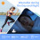 Bunion Corrector & Toe Separator for Athletes/Dancers – Medium, Compatible with Shoes 7