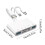 Multifunctional Card Reader Plug And Play Supports SD Card High Speed Reading 2TB 2