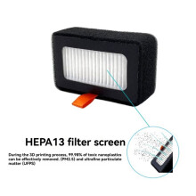 For HEPA 13 + Activated Carbon Combo Air Filter Ultra for X1/P1 Series 3D Printers with Cleaning Brush