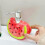 Laundry Detergent Bath Lotion Watermelon Shaped Ceramic Dispenser Bottle for Hand Soap  Press Pump Bottle 2