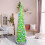 Artificial Tree 5 Ft Foldable Easter Decor Faux Tree with Colorful Glitter Circles for Home Room Party Holiday Spring 6
