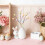 Easter Egg and Greenery Floral Picks Artificial Branches 12 4