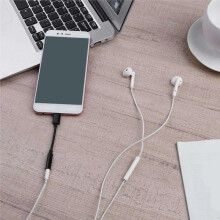2 in 1 Type-C to 3.5mm Jack Earphone Audio Adapter Charging Converter 3.0 to Type C OTG Converter Black