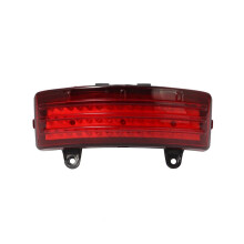 Motorcycle Rear Tip Light Tri-Bar LED Tail Brake Turn Signal Light for Touring Street Road Glide 2014-2019
