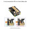 For Raspberry Pi 5 Acrylic Case +M.2 SSD Expansion Board for PoE M.2 HAT+ (B) & PCIe to M.2 Board (D) Case 5