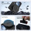 Protective Cover for  Osmo Action 6 Camera,Shockproof Silicone Case with Lens Cap,Anti-Scratch Protective Shell 6