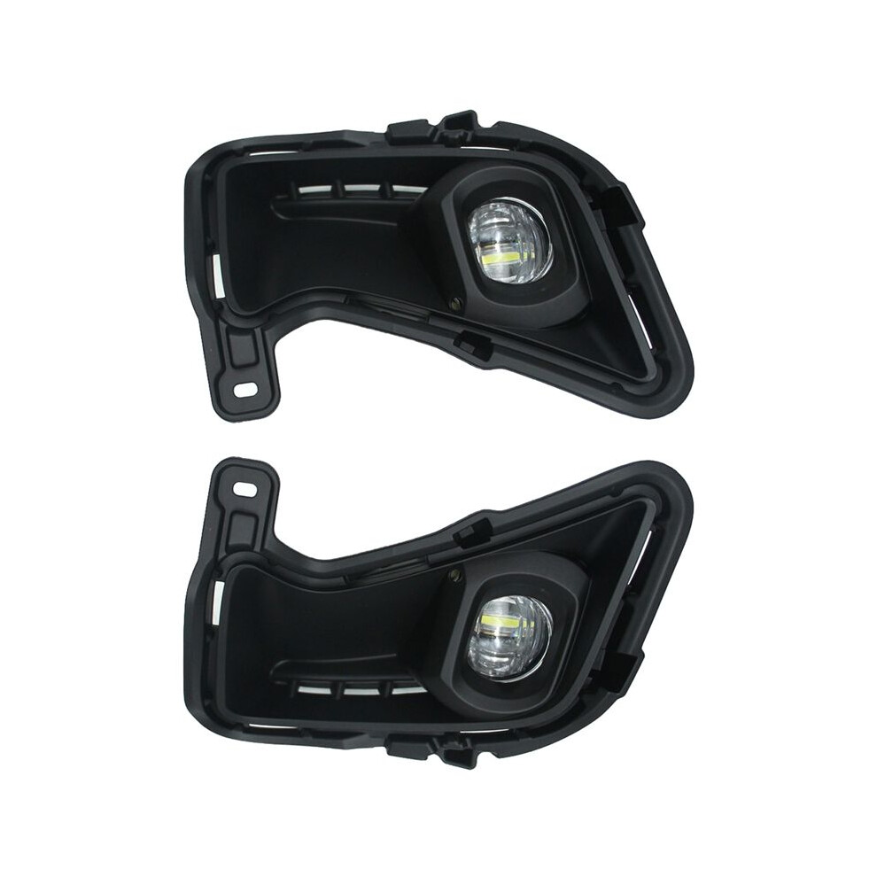 Car Led Fog Lamp Headlight Bezel Kit W/Wiring Harness & Power For Grand Highlander 2024 2025 6031002586227