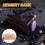 Wooden Cake Stand with Glass Dome Lid - Rectangle Cake Display Server 3